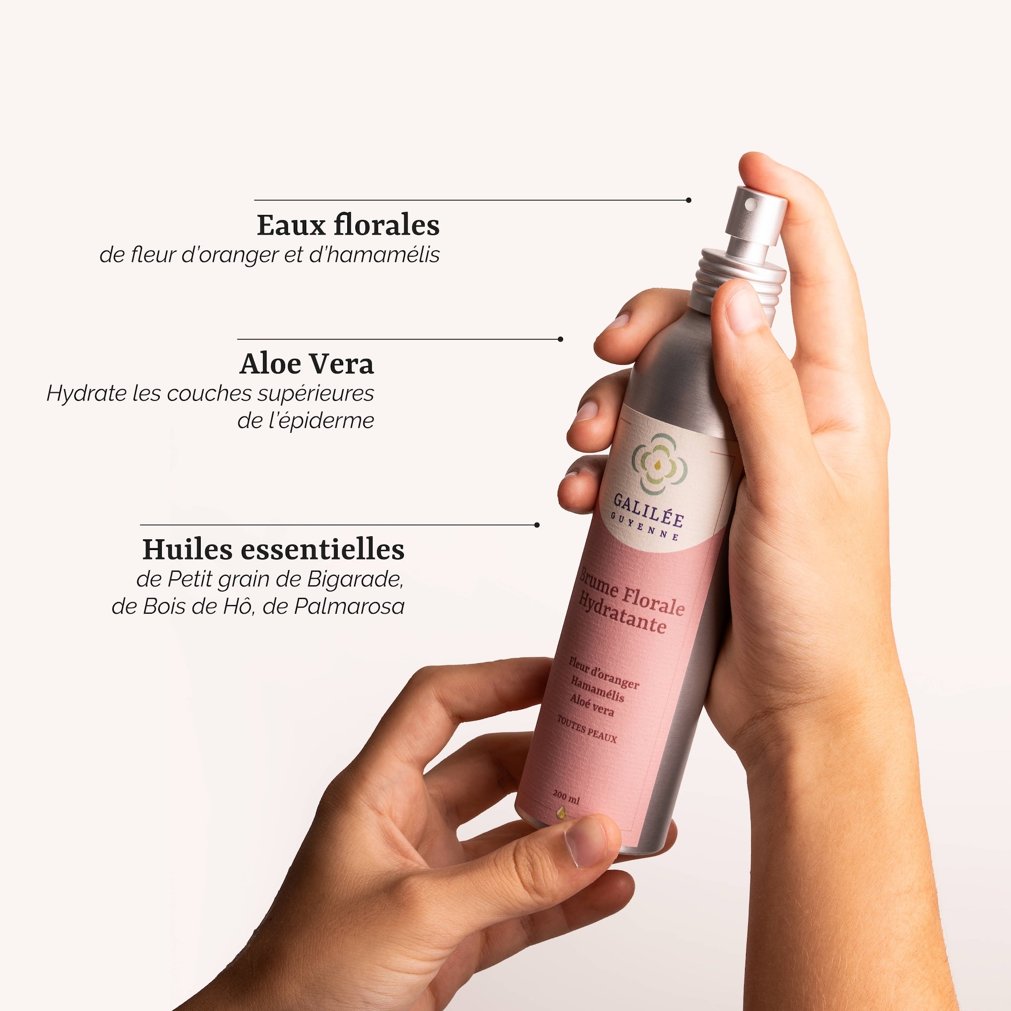 Brume Florale Hydratante (Visage)